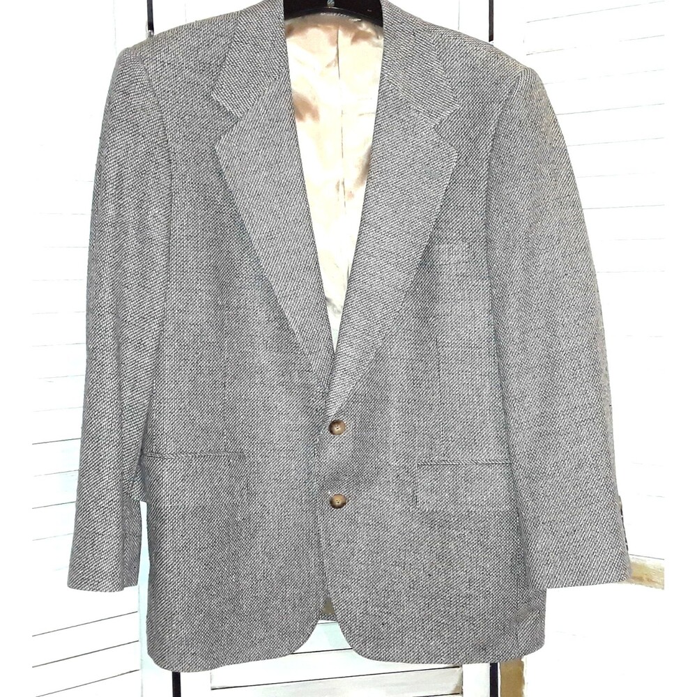 Talbot Jaimes Men's Blazer Size 42S Plaid Jacket Vintage Formal Business